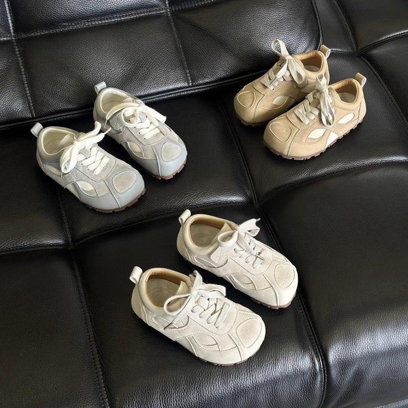 New Style Sports Shoes - Soft Leather Boys' Shoes, Girls' Casual Shoes, Soft Sole Shoes