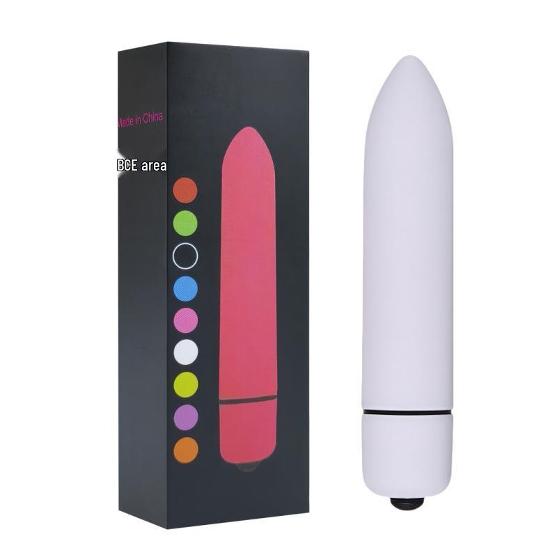 10-Frequency Pointed Bullet Vibrator for Women - Single-Frequency Massager for Mood Enhancement