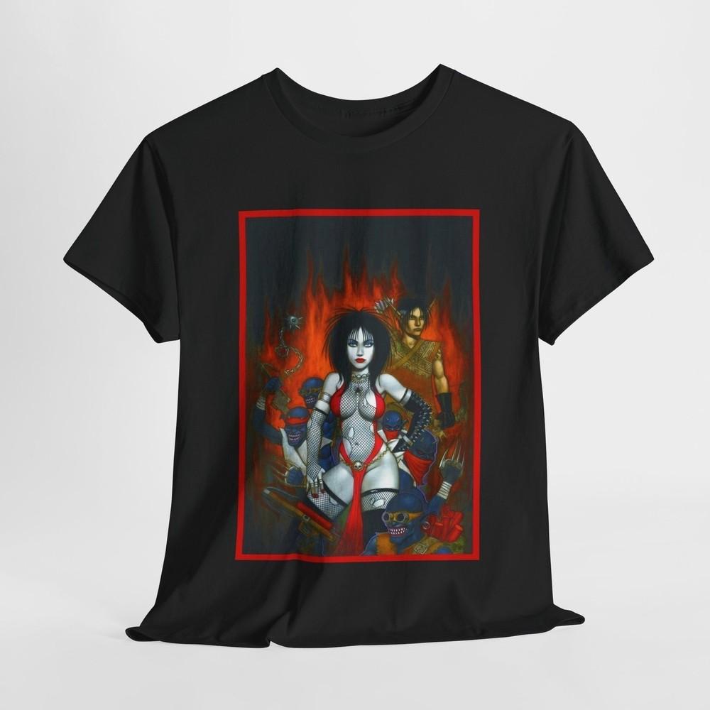 Unisex Comic Graphic ; Fantasy Character Design Cotton Casual Gift Tee Unisex T-Shirt XXXXL
