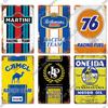 Putuo Decor Gas Oil Garage Vintage Metal Signs Tin Sign Retro Garage Decor Bar Pub Garage Gas Station Decorative Iron Plates