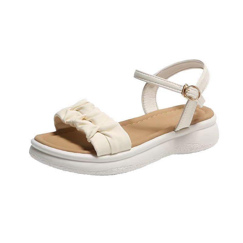New Women's Sandals with Skirts, New Soft-soled Lightweight Beach Sandals In Summer