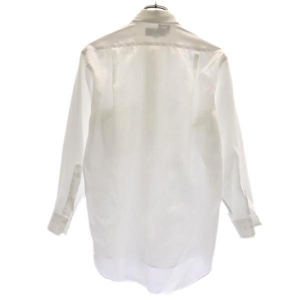 Givenchy Made In Japan Long Sleeve Shirt 38-76 White Men's Used