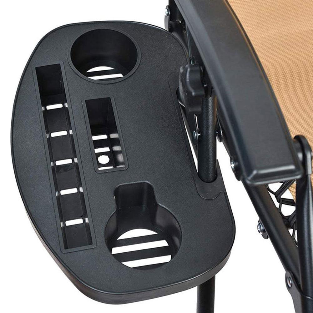 Buy Chair Tray Folding Durable Zero Gravity Cup Holder Portable