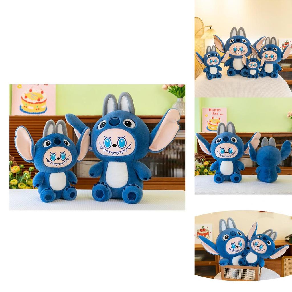 Lilo And Stitch Plush Doll Adorable Blue Stitch Stuffed Toy For Birthday Gift 40cm 55cm 70cm