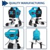 3000PSI High-pressure Airless Spraying Machine Professional Airless Spray Gun Paint Airbrush Sprayer Wall Painting Power Tools 650W