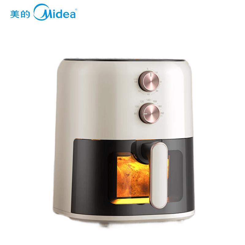Midea 4.5L Visible Window Air Fryer CN plug (adapter included)