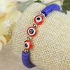 Evil Eye Crystal Beaded Adjustable Bracelet for Boys & Girls