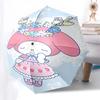 1pc My Melody Automatic Opening Folding Umbrella - Portable 3-Fold Design with Iron Frame, Perfect for Festivals, Travel, Daily Use, and Gifts.D076