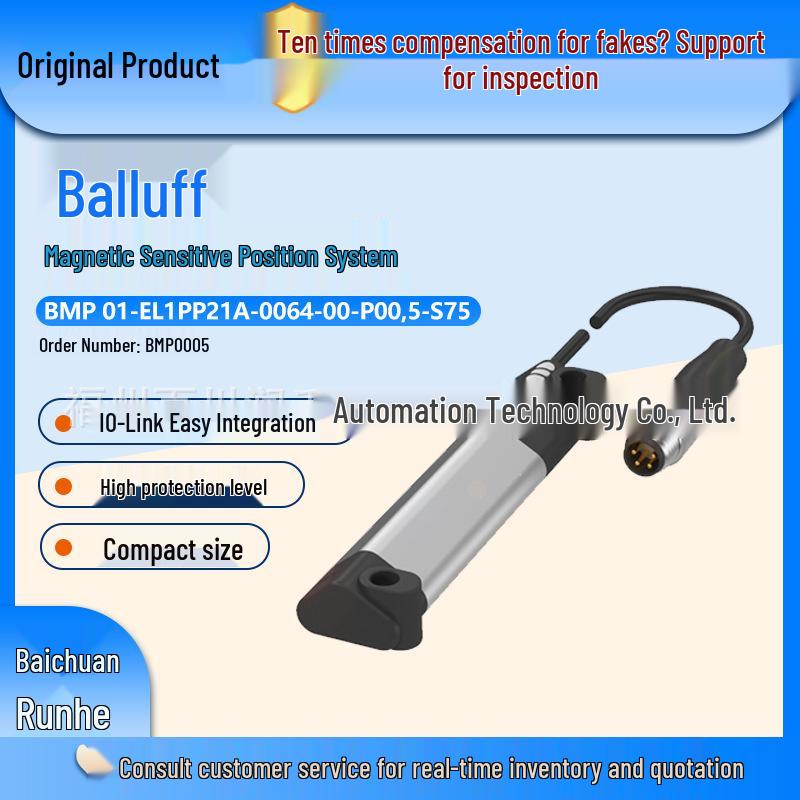 BMP 01 Magnetic Position System - Balluff EL1PP21A-0064-00-P00,5-S75 BMP 01-EL1PP21A-0064-00-P00,5-S75