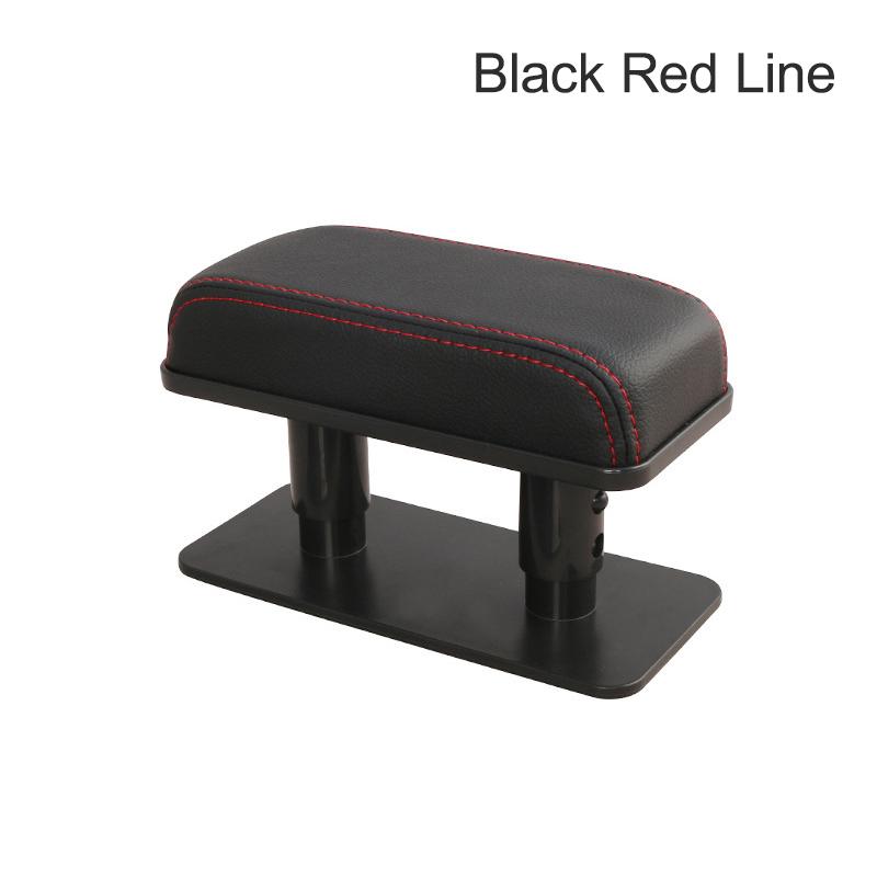 

Универсальная подлокотник для автомобиля, нескользящая прочная регулируемая подушка для подлокотника для семейного автомобиля, путешествий, вождения, подлокотник для руки красный