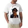 Saint Jhn T-Shirt Basic Kurzarm Baumwollmischung T-Shirt