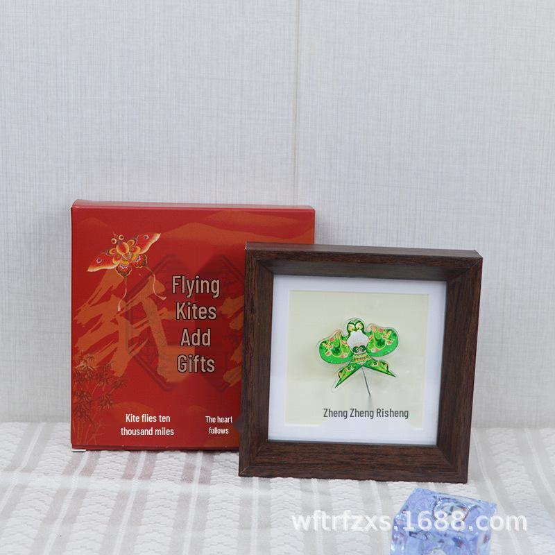 Creative Swing Kite Photo Frame - Good Luck Gift for Travel, Inspired by Weifang Kite Tradition