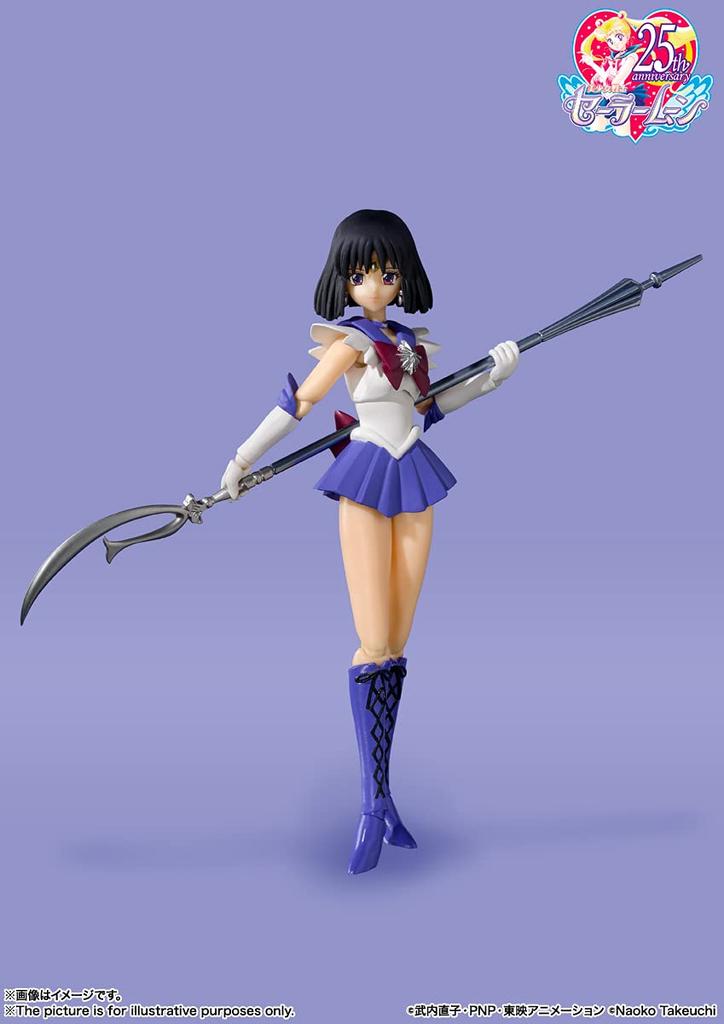 TAMASHII NATIONS Sailor Moon R Sailor Saturn Color 130mm painted movable figure S.H.Figuarts -Animation Edition- Approx. PVC&ABS