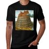 Hd The (Little) Tower Of Babel By Pieter Bruegel The Elder High Definition TShirt Cotton Tshirt 100 TShirt