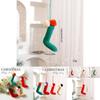 Creative Socks And Plush Ball Pendants Christmas Decoration Props For Holiday Tree Ornaments And Festive Scene Decor
