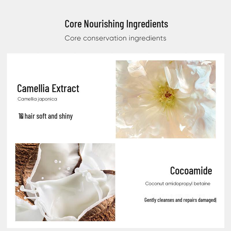 O'BS Camellia Oil Smooth Hydrating Shampoo