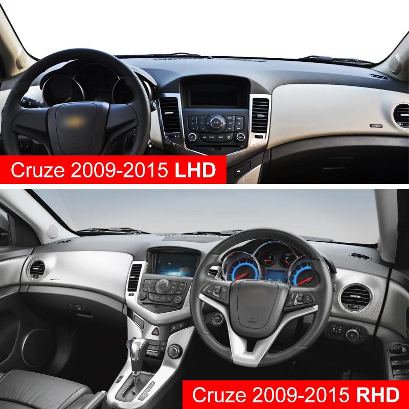 Car Dashboard Avoid Light Pad Instrument Cover Mats Accessories For Chevrolet Cruze J300 J400 2009 2010 2011 2012 2013 2014 2015