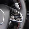 Real Carbon Fiber Steering Wheel Button Cover Trim For C8 Corvette -2025 US