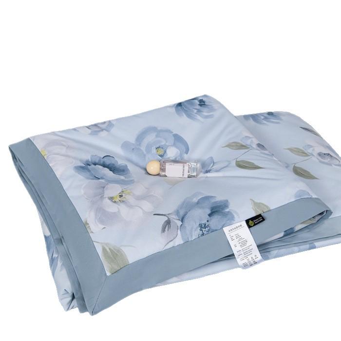 Washable Tencel Summer Cool Quilt Set - Silk, Thin, Perfect for Napping or Air Conditioning.