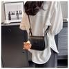 Mini Cute Solid Color Unisex Single Shoulder Crossbody Bag for Summer