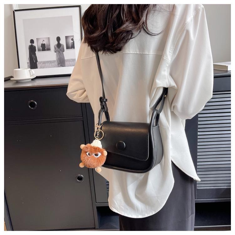 Mini Cute Solid Color Unisex Single Shoulder Crossbody Bag for Summer
