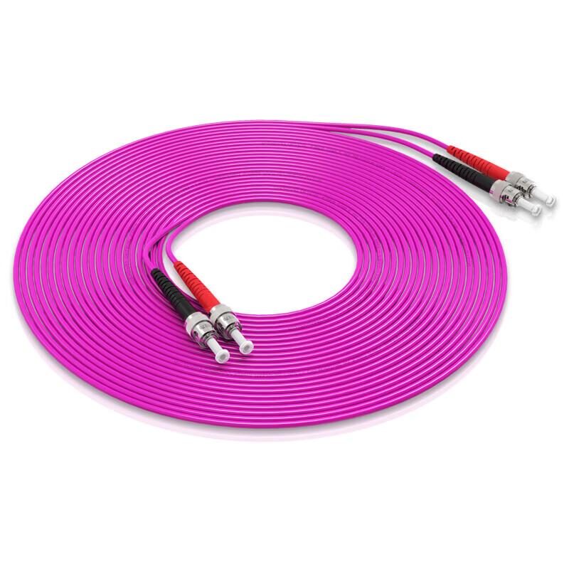 Shengwei OM4 10 Gigabit ST-ST Duplex Fiber Optic Patch Cable