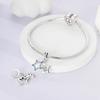 Charms Coppermysterious Starry Sky Lucky Star Beads Fit Charms Plataoriginal Bracelet Women Jewellery Making Gifts