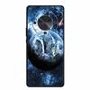 Phone Case For Honor X70 5G 2025 Case X 70 Coque Flowers Black Silicone Soft Back Cover For Honor X70 Cases HonorX70 Funda 6.79"