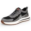 Men Safety Shoes Anti Smash Anti Puncture Lightweight Comfortable Fashionable Protective Work Shoes for All Seasons
