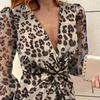Dámské šaty Výstřih do V Vše Sladěné Polyester Sexy Plisované Krátké Bodycon šaty