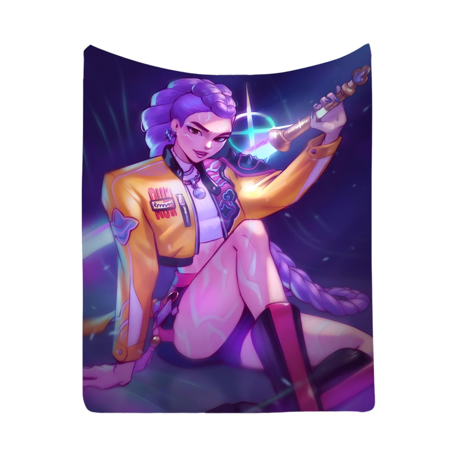 

100cm*150cm R- Group Warm Conditioning Flannel Blanket One Size