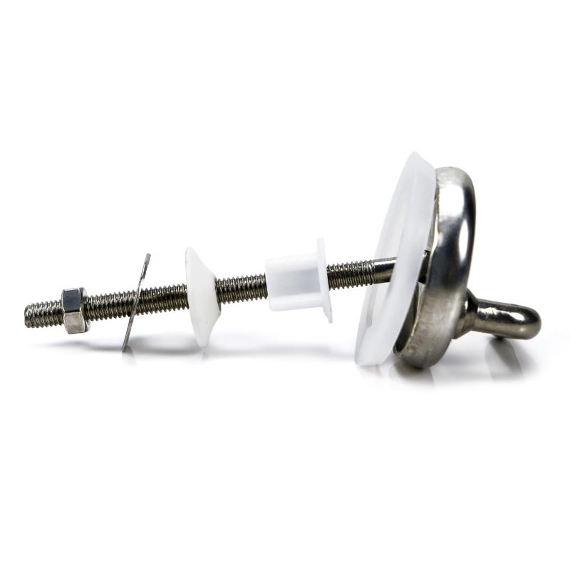 Toilet Bowl Repair Set Toilet Fixture Mounting Set Hardware Set Bathroom Toilet Replacement Set Toliet Hinges/Screws