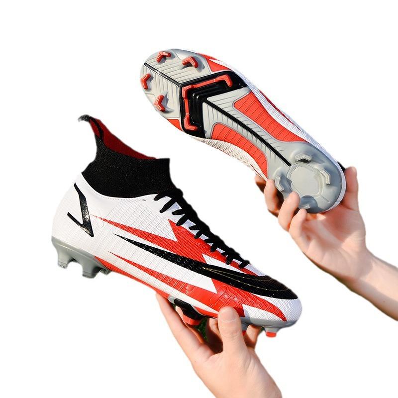 TEUM football shoes tf broken nails AG long nails large size youth adult running training