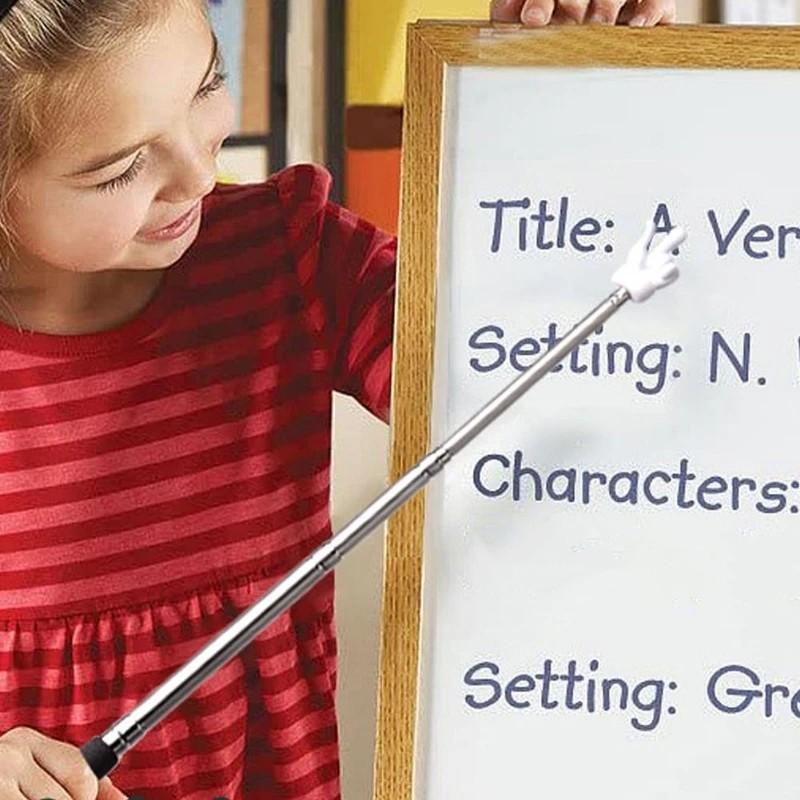 Нетоксичний Висувний Вказівник для Вчителя Палець для Читання Дитячі Навчальні Інструменти Телескопічні Палички Дитячі Навчальні Ігри Освітні Іграшки