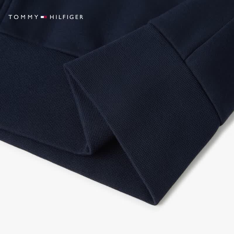 Tommy Hilfiger Men's Fall Embroidered Stand-Collar Full-Zip Sweatshirt