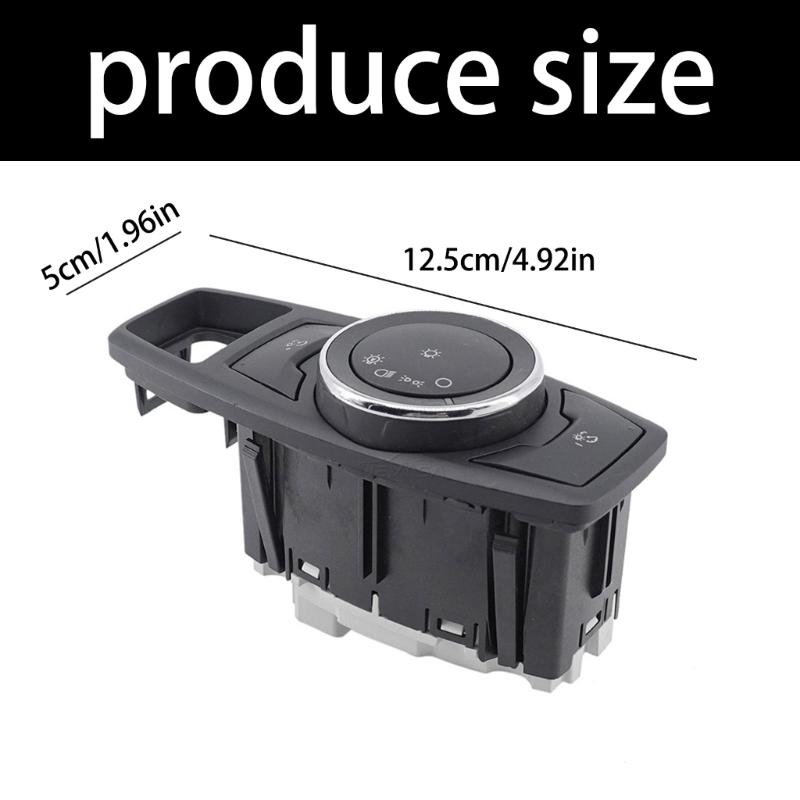 Quick Release Car Headlight Control Switches and Trunk Button with Universal Fitment for Multiple Vehicle DP5T13D061BEW