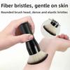 Soft Fiber Foundation Brush Fluffy Bristles Face Contouring Brush  for Blush Application