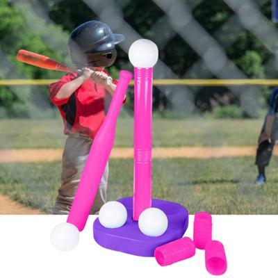 1 Set Mode Tragbare Unterhaltung Robust Außerhalb Jungen Mädchen T-Ball Spiele Sets für Outdoor Sport Tee Ball
