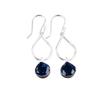 London Blue Topas Edelstein 925 Sterling Silber Schmuck Handgefertigte Ohrringe 1,90" EE-19-9