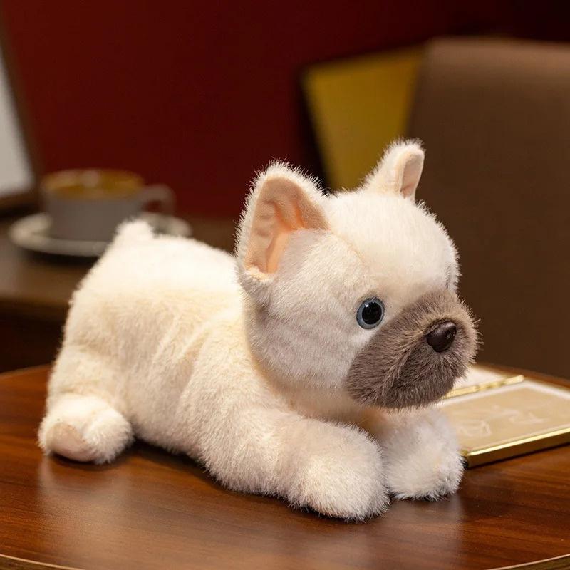 

New Lying Bulldog Plush Cartoon Doll 30cm Multiple Styles Cute Soft Companion Toy Ornament Room Decorations For Kid Gift
