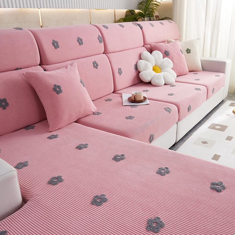 Husă Universală pentru Sofă Patru Sezoane Husă Universală All-inclusive Tip Elastic Husă Pernă Anti Zgârieturi Pisici Pălării pentru Sofă