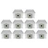 Replacement Bags for Ecovacs For Deebot X9 Pro and X9 Pro Robot Vacuum Cleaner Featuring Ultra Fine Filter Layer 10 Pack