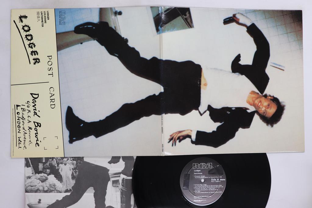 LP Record DAVID BOWIE - Lodger AQL13254 RCA 1979 US Rock Used