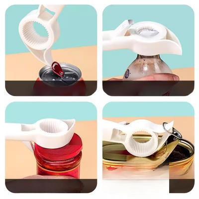 Multi-use 4-in-1 Rabbit Opener Can Beer Drink Driver Rabbit Ears Non-slip and Labor Saving Can Opener