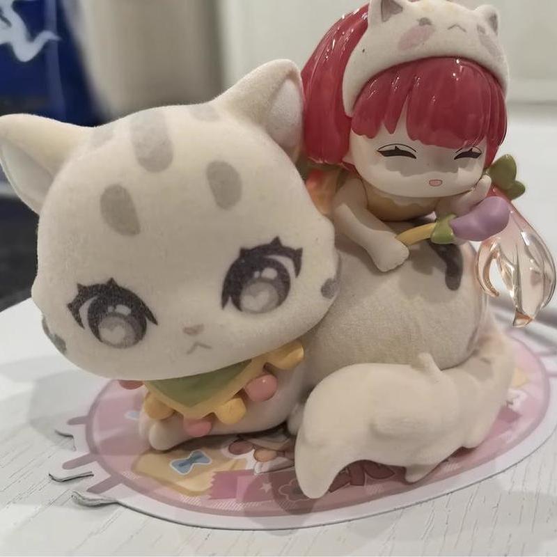 Moni Berry Cat Nianai Little Companion Series Blind Box Cute Figurine Birthday Gift Girls Trendy Collectible Toy for Random Mystery Surprise