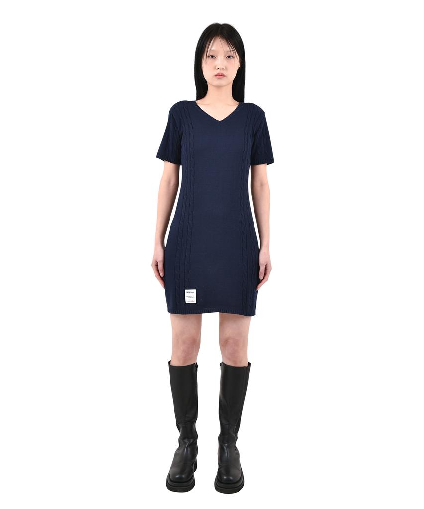 KATHARSIS Mini Cable Knit Dress Ny _One Size