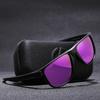 KDEAM Brand Classic Design Polarized Sunglasses For Men Coating Mirrored Lens Oval Travel Sport Sun Glasses Fashion Women Shades