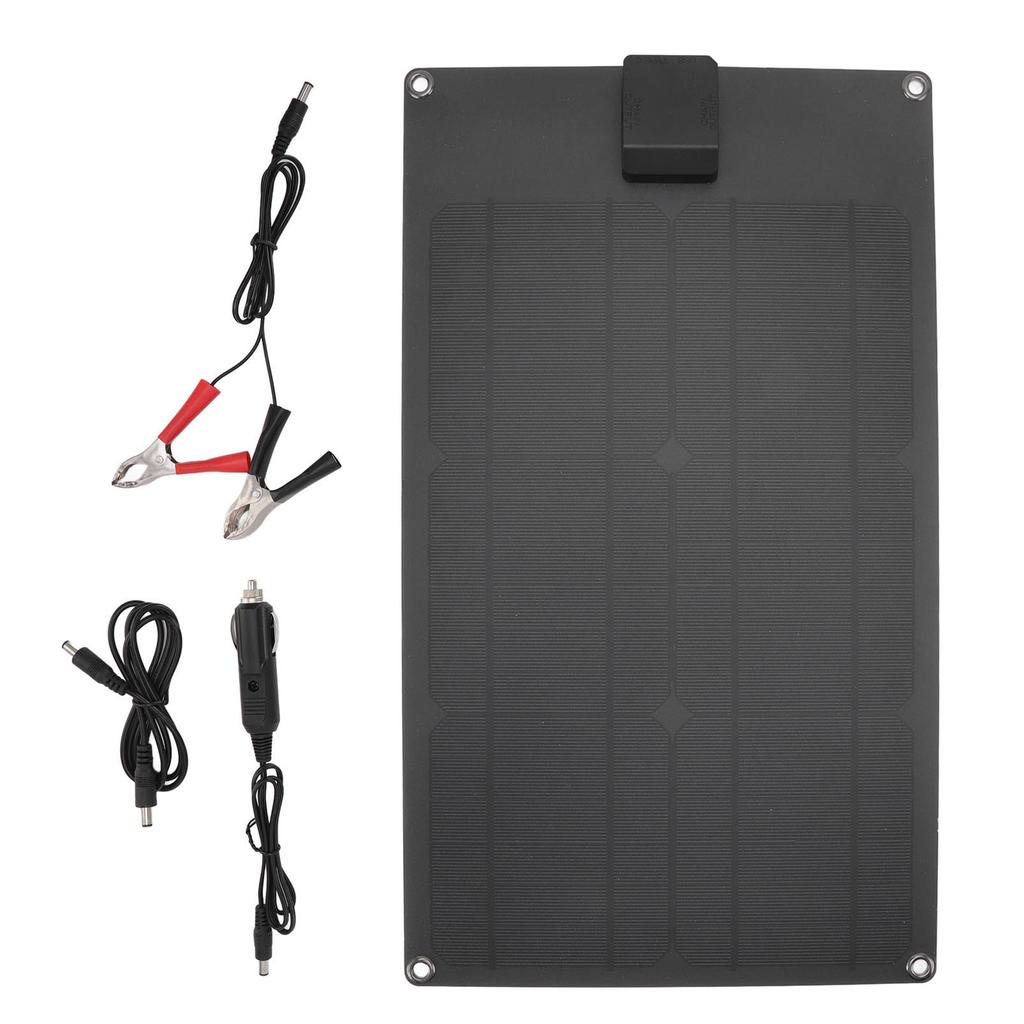 20W 18V Solar Panels Support 5V USB 18V DC TYPE C Output Rechargeable Solar Charger Power Bank for