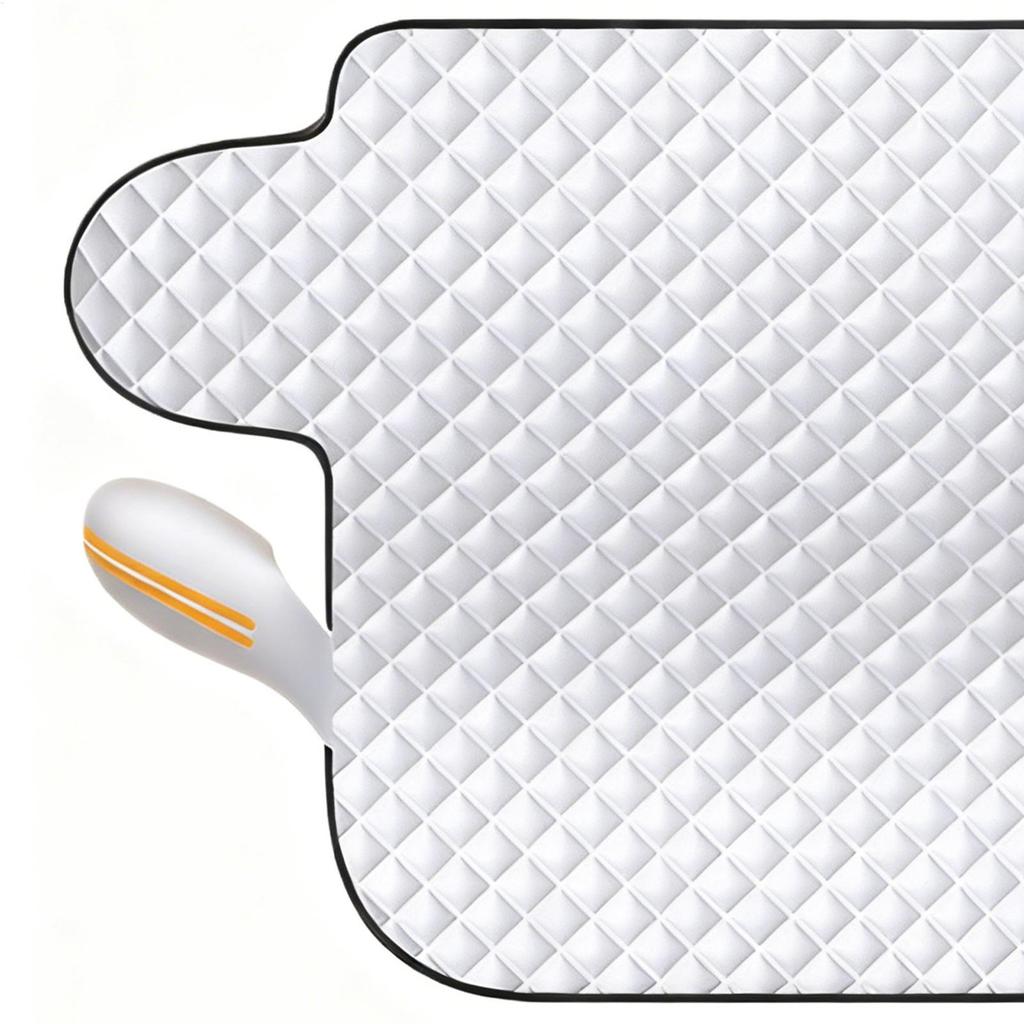 Windshield Cover For Ice And Snow Waterproof Windproof Foldable Shielding Windshield Cover For Snow For Winter Frost Rain Sun