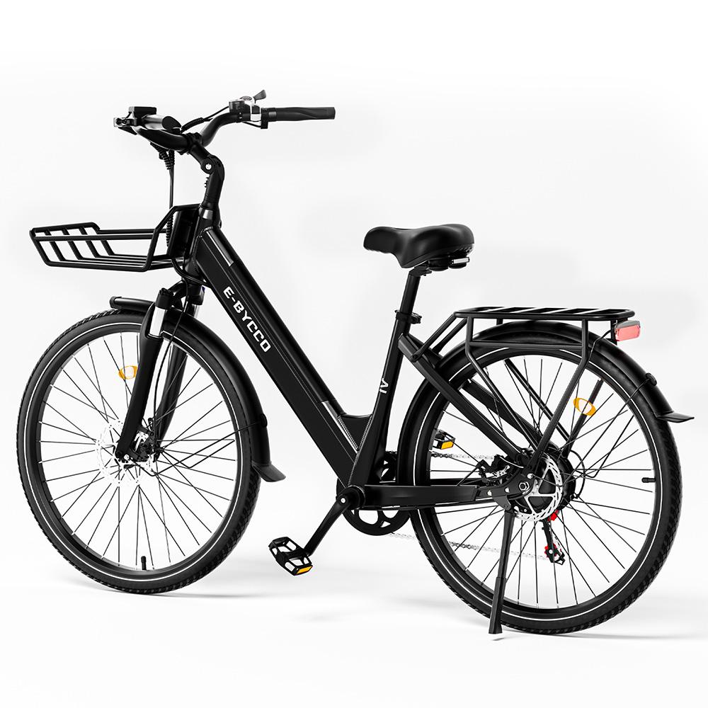 Electric Bicycle Ebycco V1 500W Motor Urban Commuter Electric Bike 36V 15.6Ah 28" Tire Top Speed 25km/h Dual Disc Brakes Max Load 150Kg